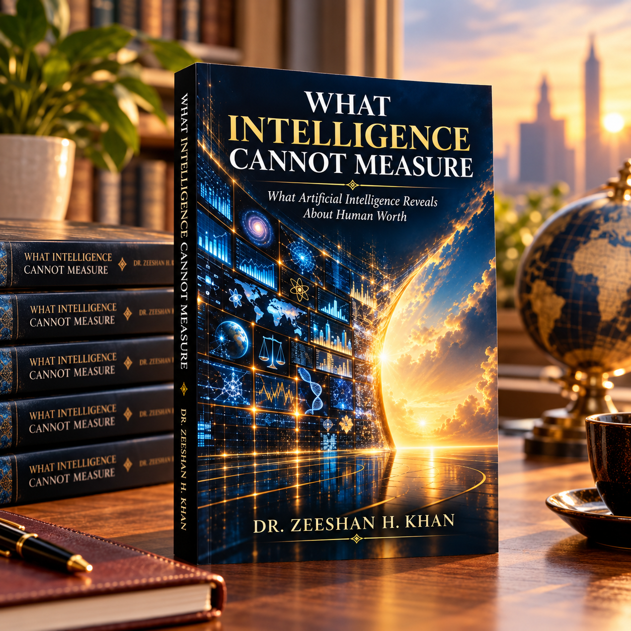 What Intelligence Cannot Measure by Dr. Zeeshan H. Khan presented as a paperback book